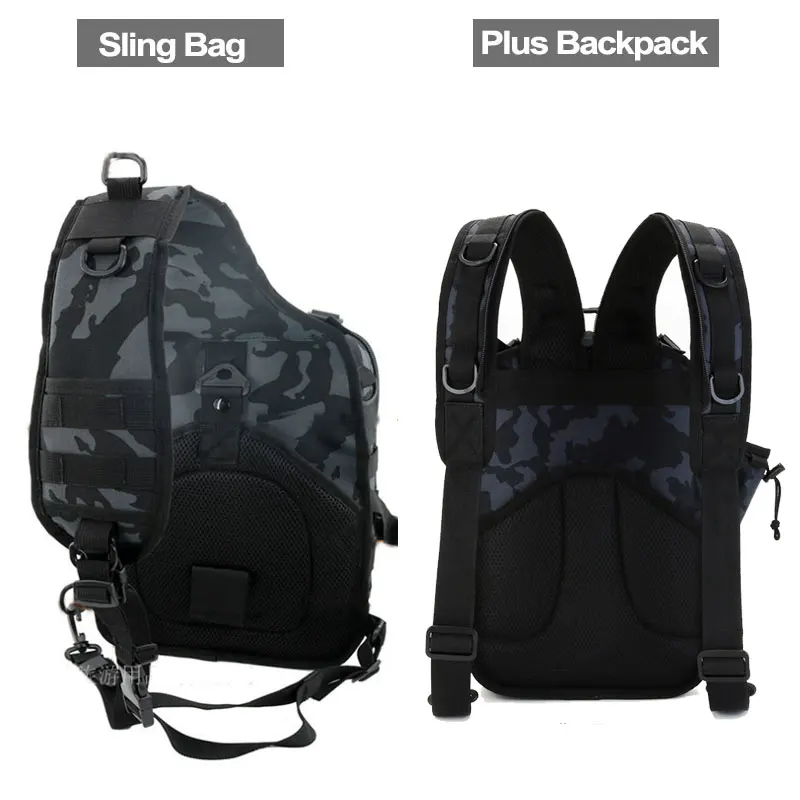 Bolsa de asalto táctica MOLLE – Mochila ripstop militar - imagen 3