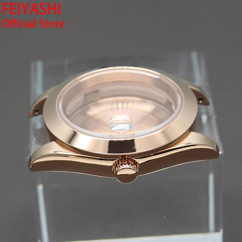 Imagem -05 - Relógio de Pulso Vintage Masculino Movimento Impermeável Cases Peças para Seiko Dial Nh34 Nh35 Nh36 38 Miyota 8215 10atm 36 mm 40 mm 28.5 mm Cases de