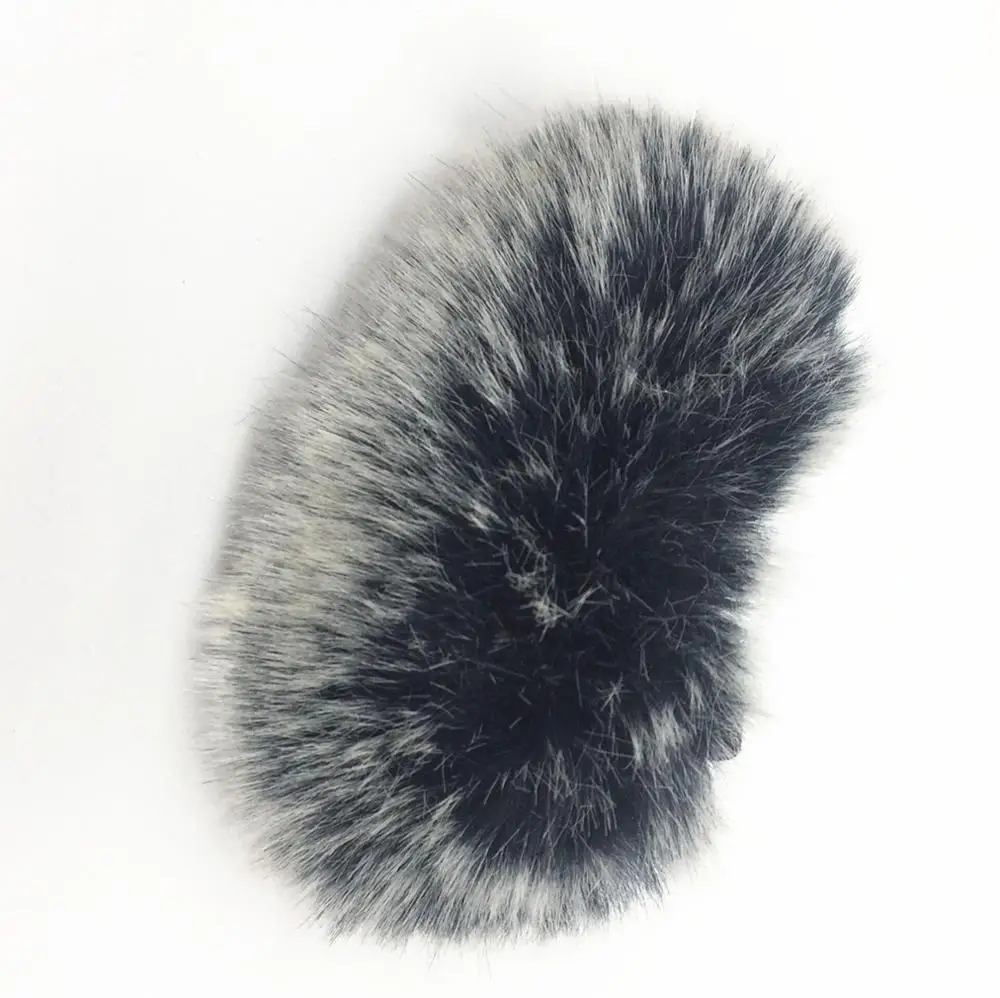 กลางแจ้งประดิษฐ์Pop Filterขนสัตว์ลมMicเสียงไมโครโฟนฝาครอบMuffกระจกสำหรับIphone 8 X huawei