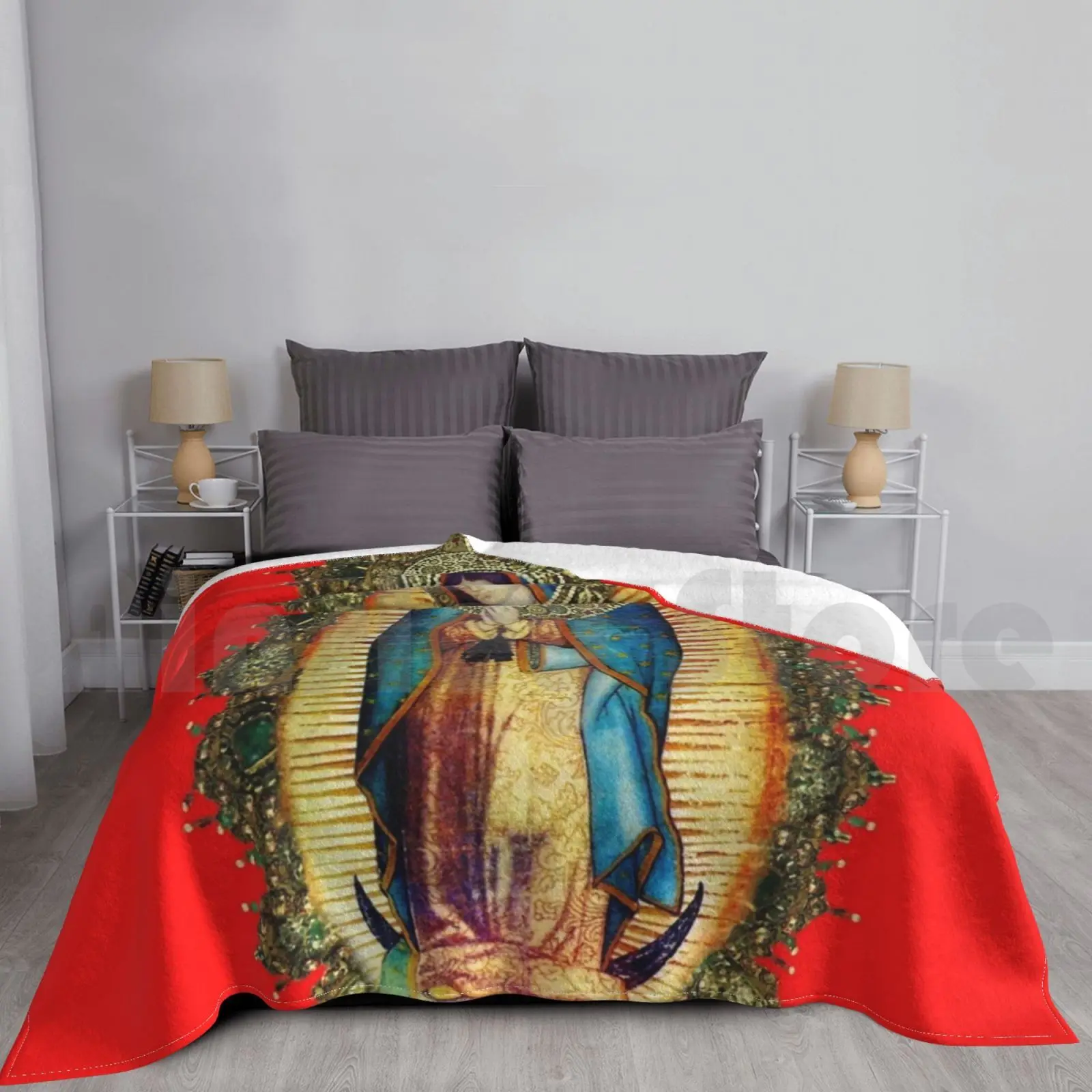 Nuestra Señora De Guadalupe Virgen María Mexicana México Tilma 20-101 Manta Moda Personalizado Guadalupe Nuestra Señora De
