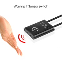 Switch DC 12v 24V Waving IR Sensor Switch Infrared Waving Sensor Switch Automatic waving IR sensor Controller