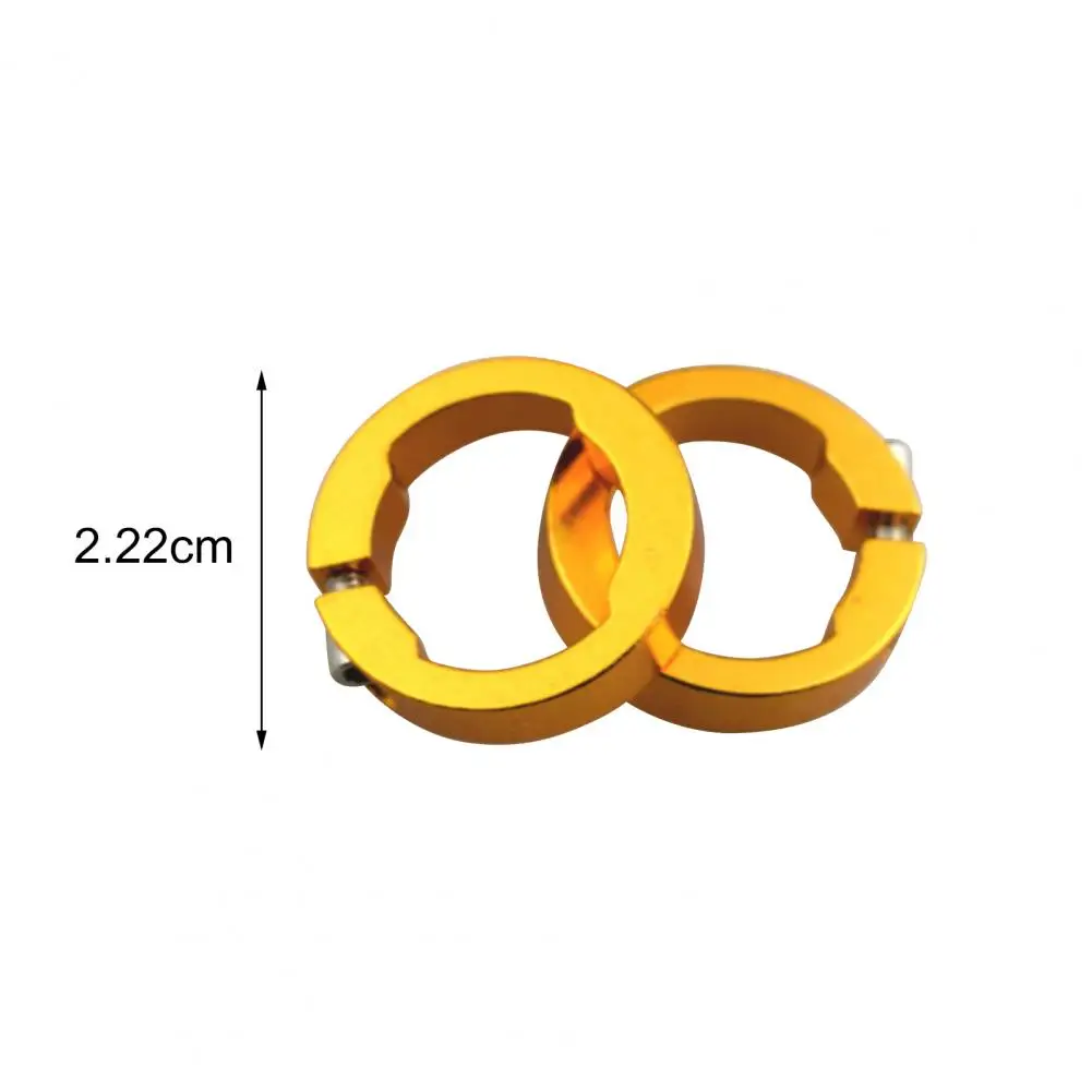 35% Discounts Hot! 2Pcs Bicycle Grip Rings Fashion Appearance Replacement Aluminum Alloy Decoration Handlebar Locking Rings Bike