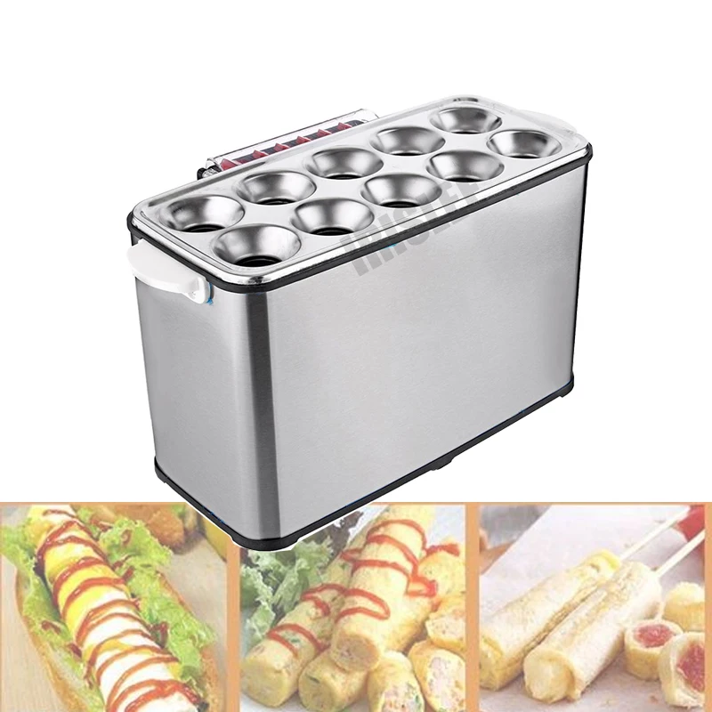 Widely Used electric type egg snack making machine Egg Sausage commercial egg roll maker machine for small business