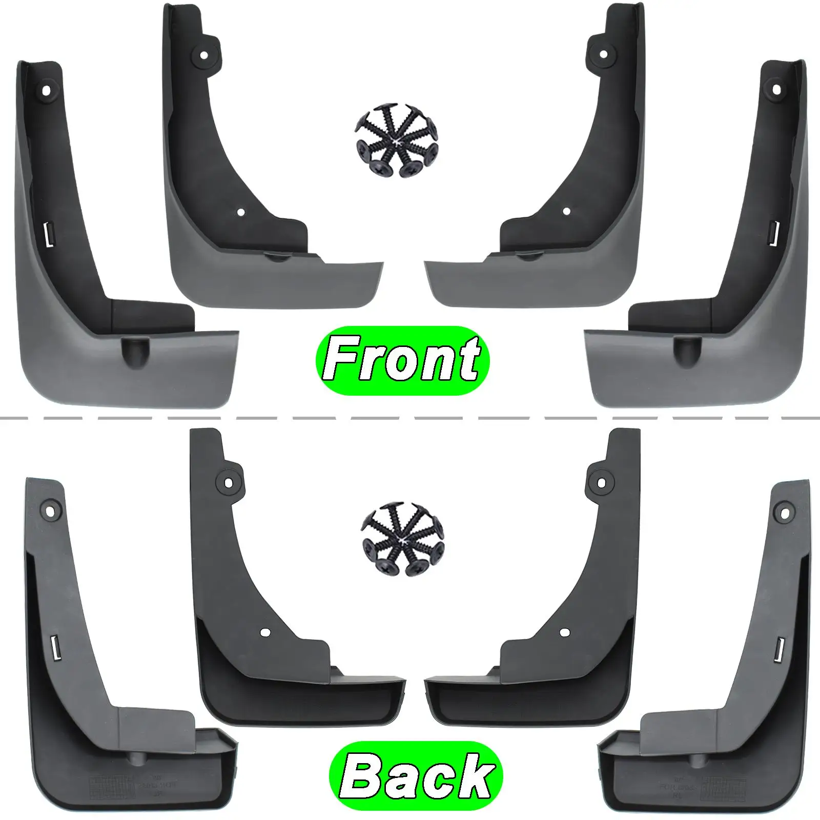 4/Set Splash Guards For Toyota Corolla Cross 2020 2021 Mud flaps Mudflaps Fender Mudguard Front Rear Car Accessories Parts Wheel