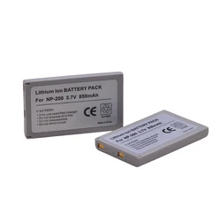 2 sztuk 850mAh NP-200 NP200 akumulator litowo-jonowy do baterii KonicaMinolta DiMAGE Xg, X, Xi, Xt, Xt Biz, X20, X21, NP 200