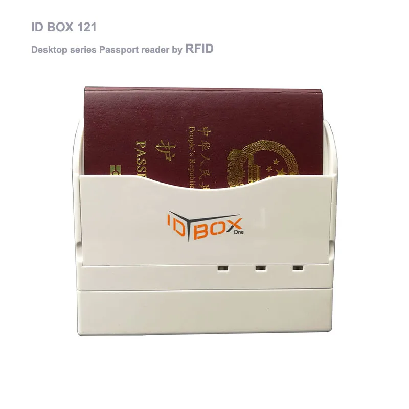 ID BOX 121 - Desktop series Passport reader by OCR MRZ & RFID for Contactless ID card & chip passport