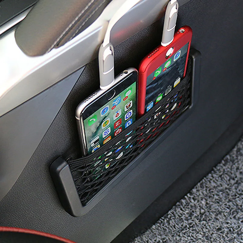 

1x Car Net Storage Bag box Sticker For Audi A4 B5 B6 B8 A6 C5 C6 A3 A5 Q3 Q5 Q7 BMW E46 E39 E90 E36 E60 E34 E30 F30 F10