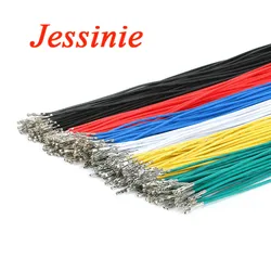 50pcs/lot Dupont Cable 2.54 Jumper Wire Connector Single Head Spring Electronic Wire Female Dupont Line 25cm 250MM 1P