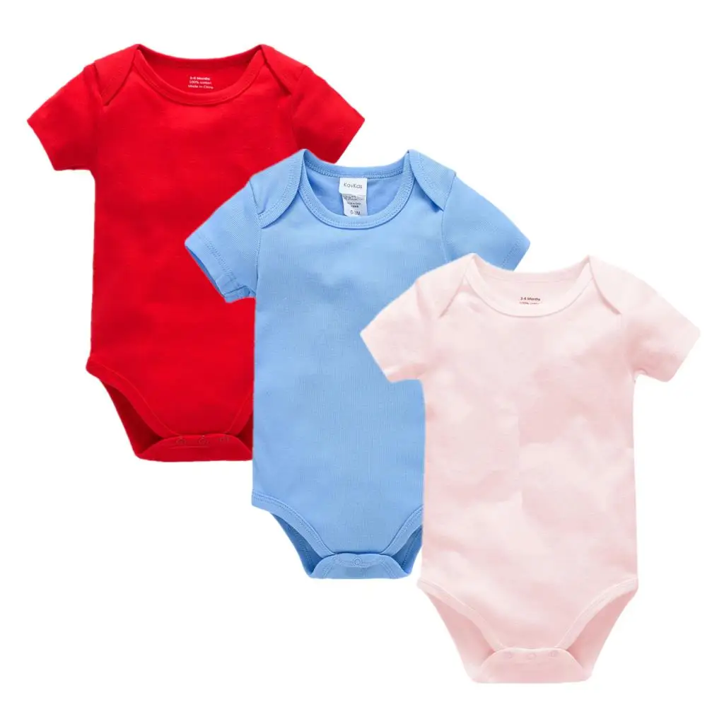 

100%Cotton Soft Baby Girls Bodysuits Newborn Clothes Set For Boys Casual Infant Jumpsuit Costume ropa bebe de Clothing Toddler