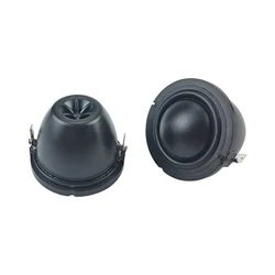GHXAMP 28Core Silk Film Tweeter Treble Dome Horn Speaker Audio Fever HIFI 4Ohm 30W 1.5 Inch 48mm 1Pairs