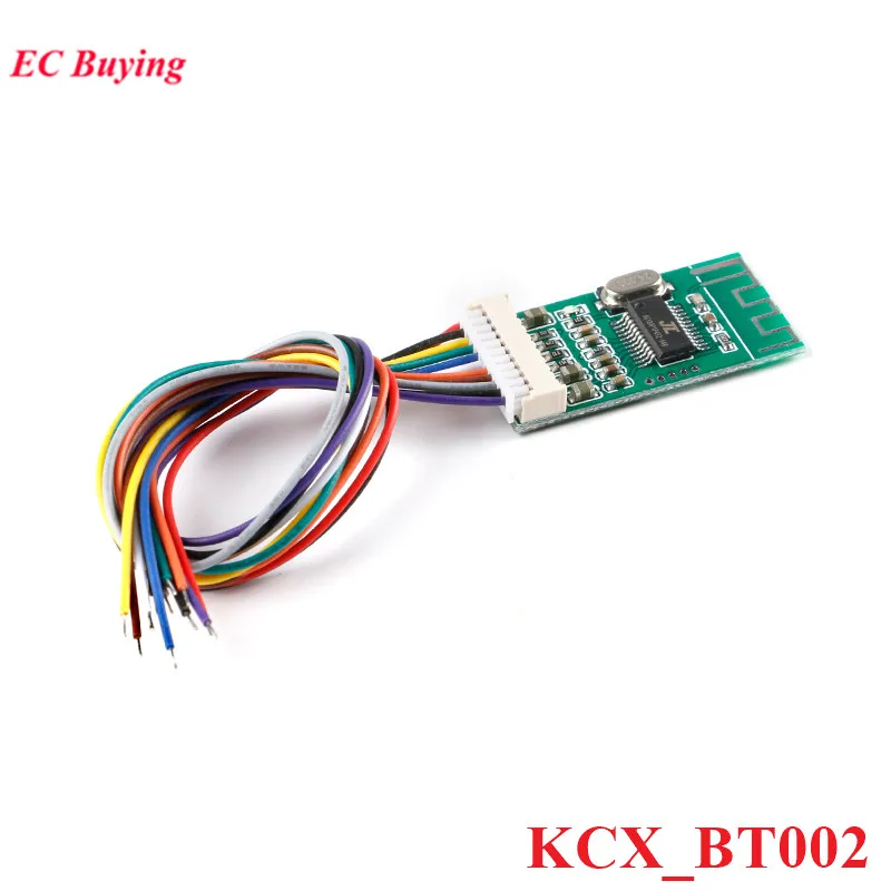 2Pcs/1pc KCX_BT002 Bluetooth-compatible BLE 5.0 4.1 Audio Receiver Module Lossless Wireless Stereo Audio MP3 Decode Board PCB