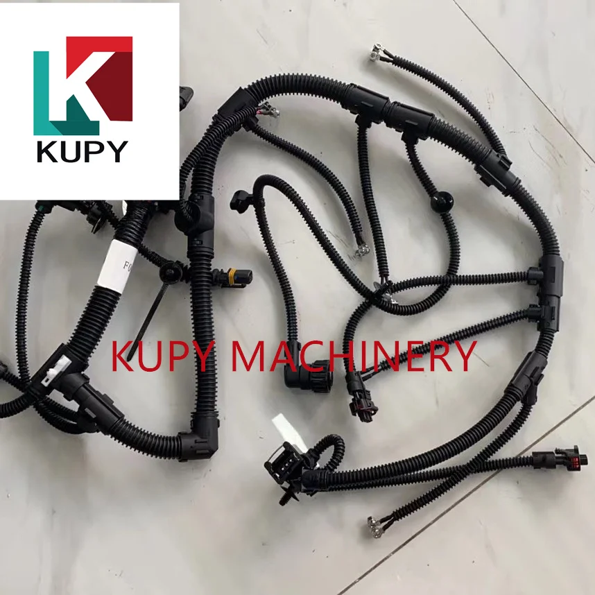 KUPY high quality  Excavator EC210 EC240 EC290 Parts D7E Wiring Harness 21319785  VOE21319785