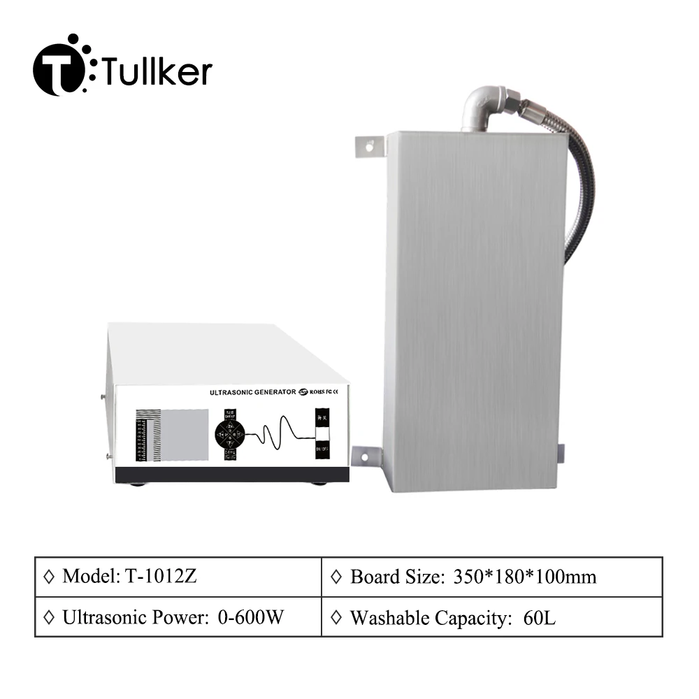 Tullker 28kHz 40kHz 150L Underwater Ultrasonic Cleaner Board Plate Box Tank Bath Customized Waterproof