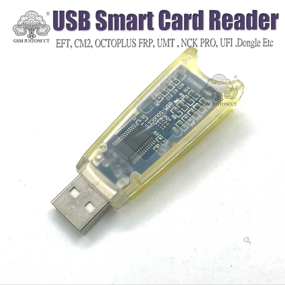 Original New High speed Smart Card EFT, CM2, OCTOPLUS FRP, UMT , NCK PRO, Card Reader Dongle