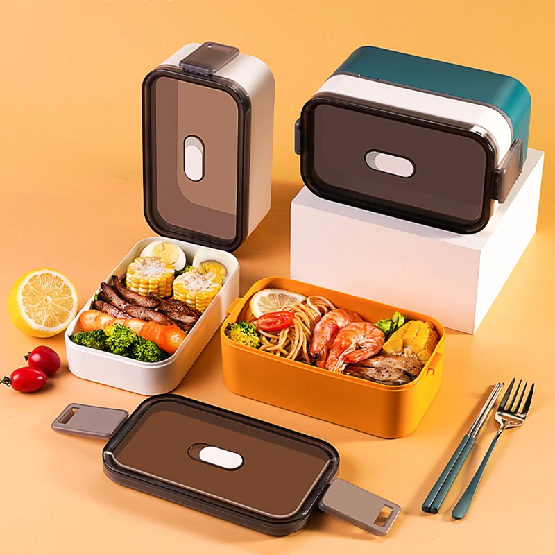 1600ML Lunch Box Microwave and Dishwasher Safe Leakproof Bento Box