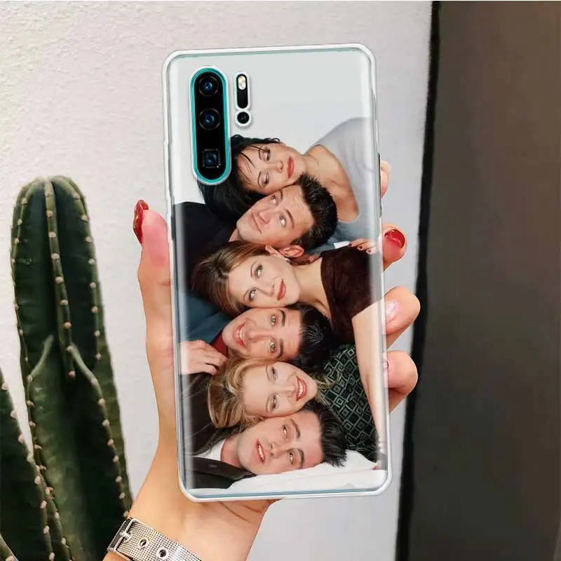 Funda de teléfono con llamadas de silicona para serie de Tv Friends, para Huawei Y5 Y6 Y7 Y9 Honor 10 Lite 9 8A Pro 8S 8X P Smart Z 2019 9X 10i