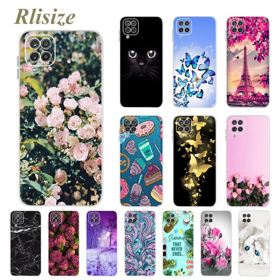 For Samsung Galaxy A12 Case A125F A125 Soft Silicone TPU Phone Cover Case For Samsung A12 GalaxyA12 A 12 Cute Funda 6.5'' Bumper