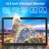 10.8 Inch USB Portable Monitor with Stand-1920*1080 FHD HDMI/Type C Portable Display IPS Gaming Screen