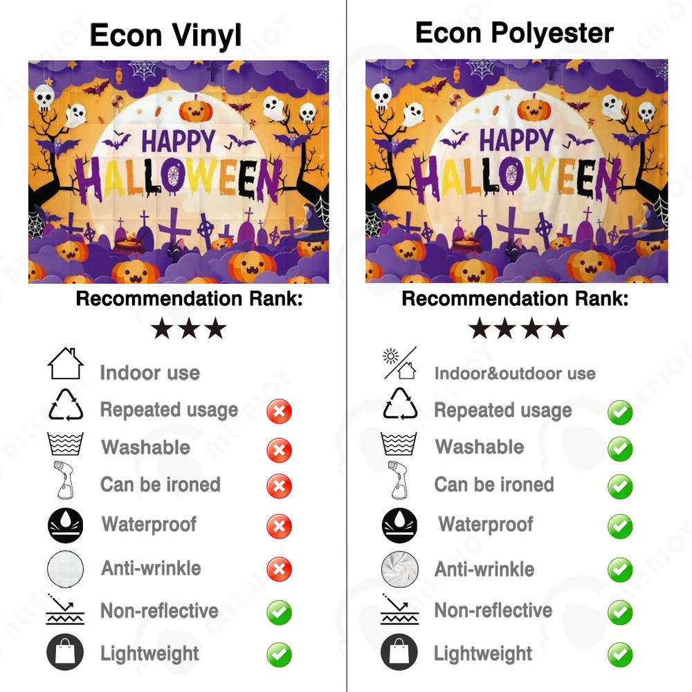 Allenjoy Party Backdrop Happy Halloween Cartoon Pumpkin Lantern Ghost Terrible Background Photography Photozone Photocall Props