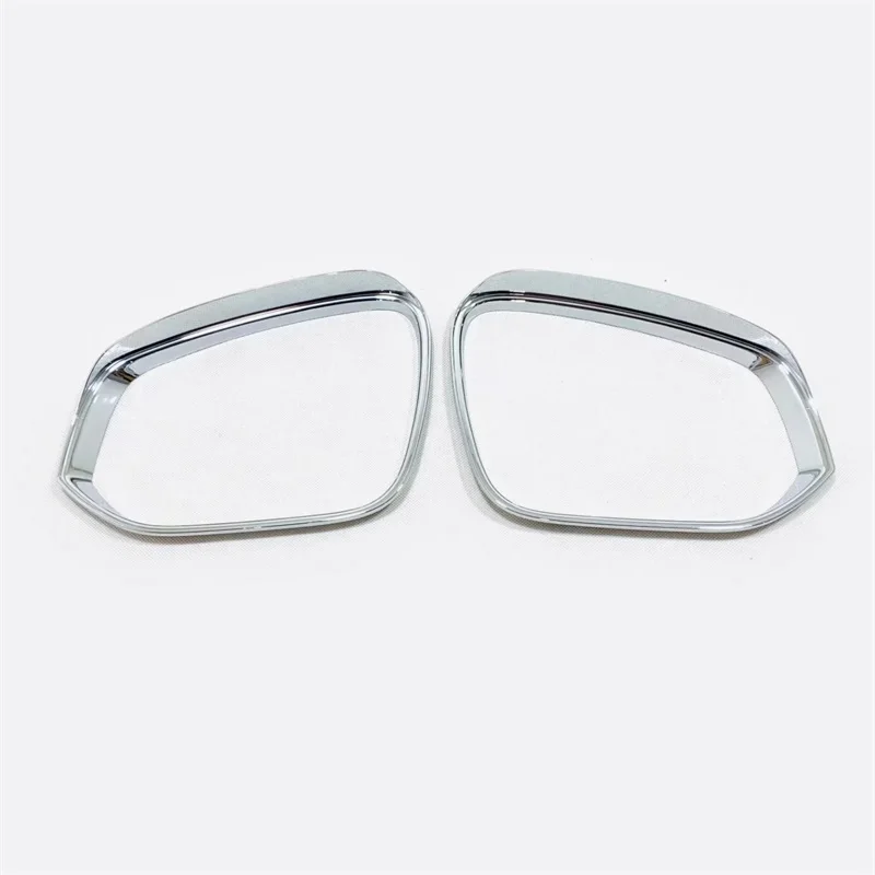 ABS Carbon Fiber Rearview Mirror Trims Rain Eyebrow Frame Cover For Toyota RAV4 2014 2015 2016 2017 2018 Car Styling Accessories