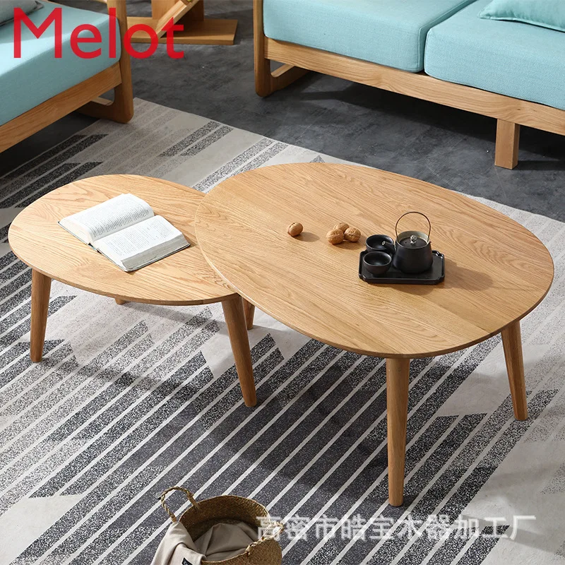 Factory Direct Sales Living Room and Hotel Restaurant Ideas Nordic Style Small Coffee Table Creative Minimalistic Water Drops