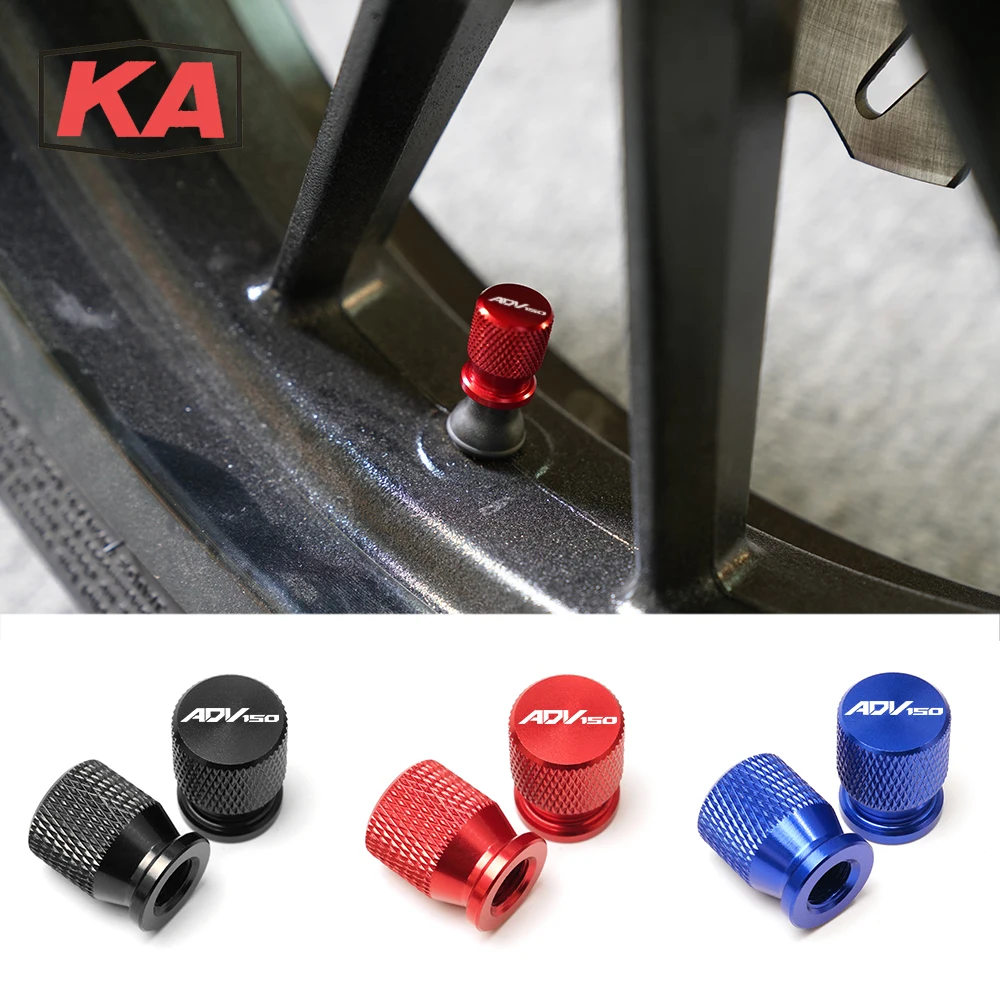 

For HONDA ADV 150 ADV150 2019 2020 2021 Motorcycle Accessories CNC Aluminum Tyre Valve Air Port Cover Stem Cap