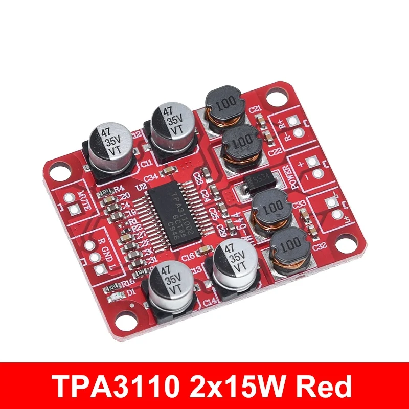 Bluetooth 4.2 TPA3110 15 W/30 W X 2 Dual Channel Digital Stereo audio power verstärker bord modul auto Für USB tragbare speake – Detail 11