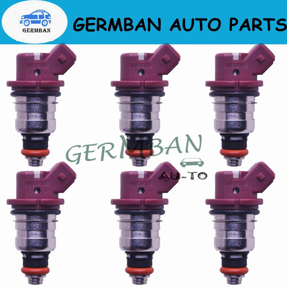 

6X Fuel Injector Bico 37001 For Mercury Mariner 75-90-115-200-225 7590115200225 Rail Injector 804528 Outboard Flowed 75hp-250hp