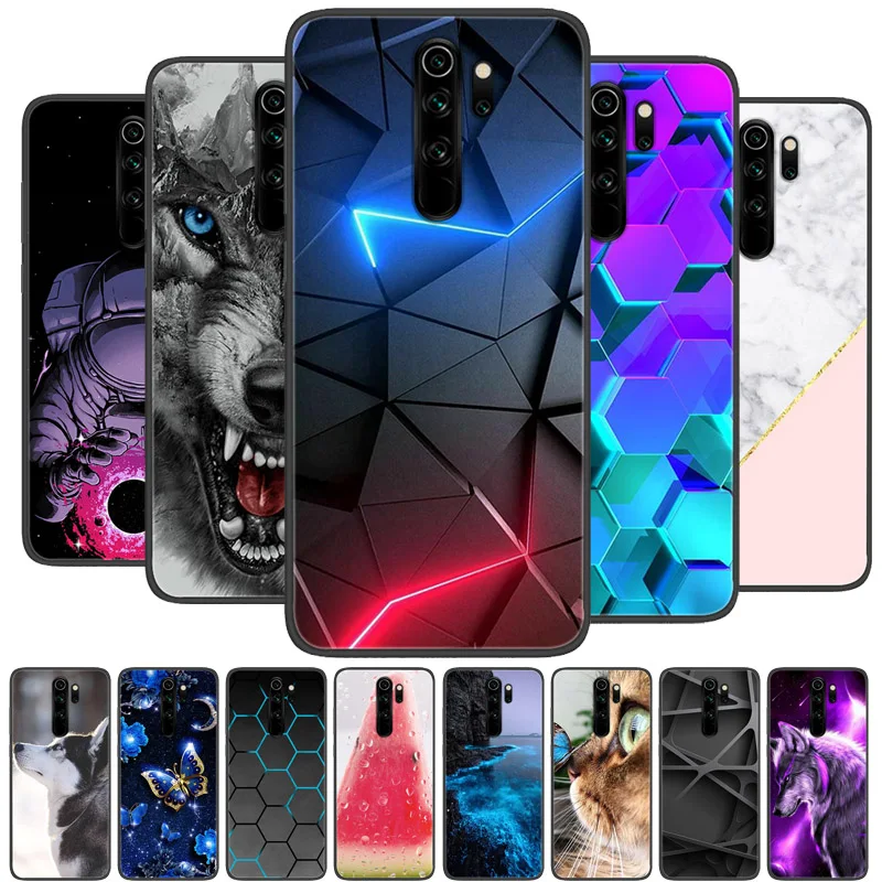 For Xiaomi Redmi Note 8 Pro Case Silicon Back Cover Phone Case for Redmi Note8 Pro 8Pro Cases Redmi Note 8 Pro Soft bumper coque