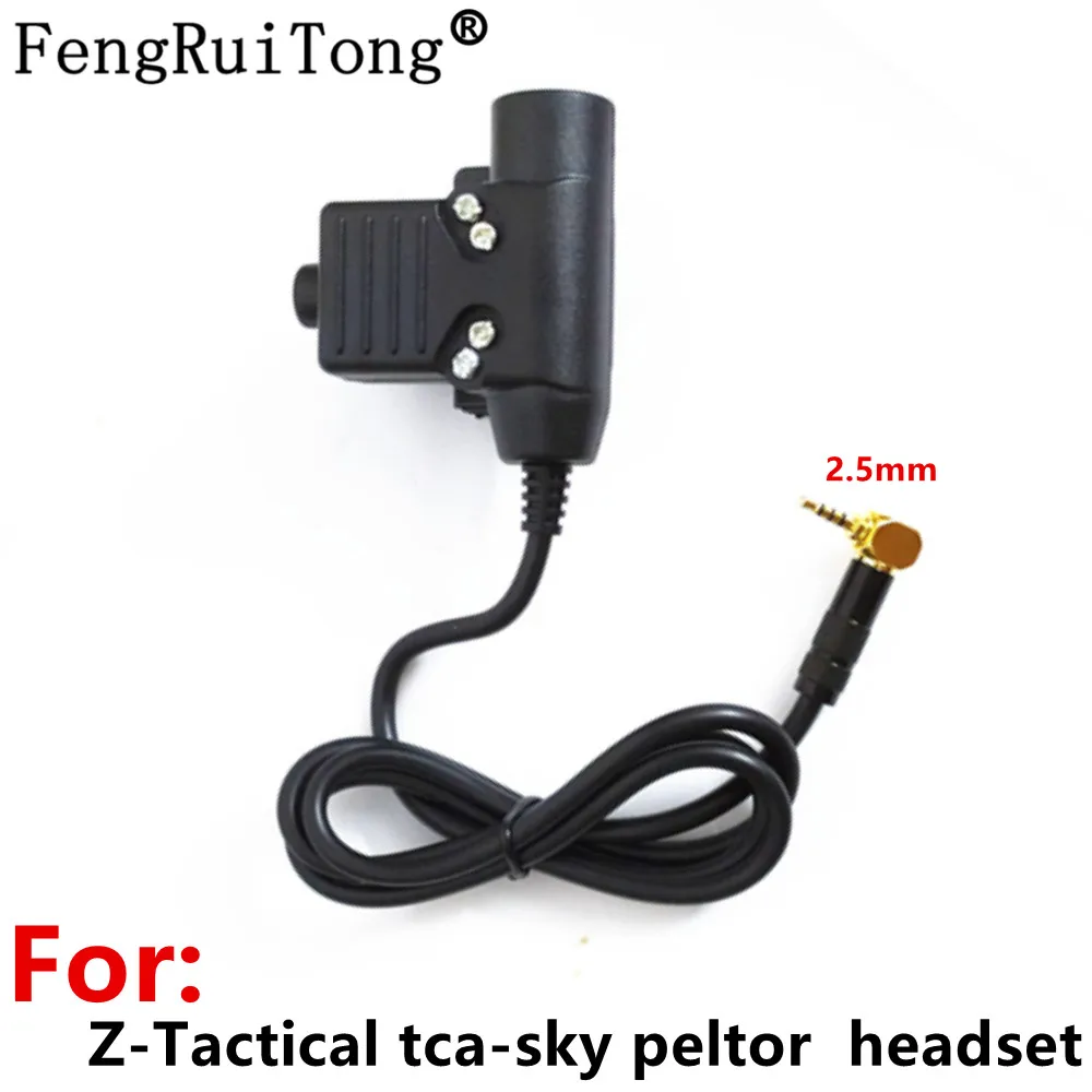 

Тактическая U94 PTT для Z-Tactical tca-sky peltor NATO plug гарнитура для Sepura SRP2000 SRP3000 SRH3500 SRH3800 3900 рация