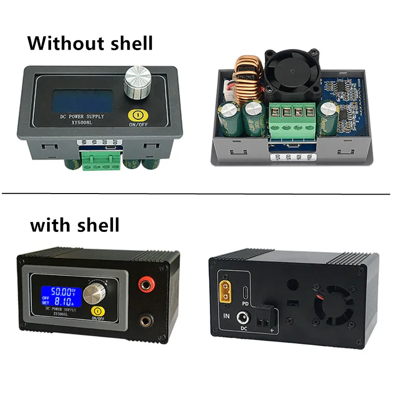 XY5008L CNC adjustable DC regulated power supply constant voltage constant current repair 50V8A400W step-down module
