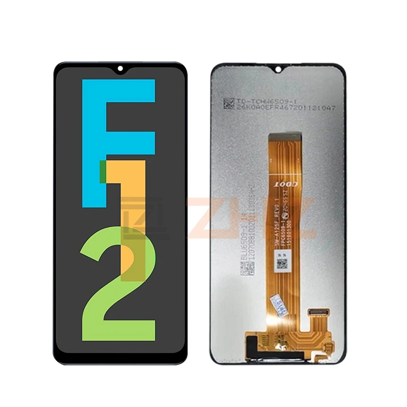 For Samsung Galaxy F12 F127 LCD Display Touch Screen Digitizer Assembly With Frame LCD Replacement Repair Parts 6.5