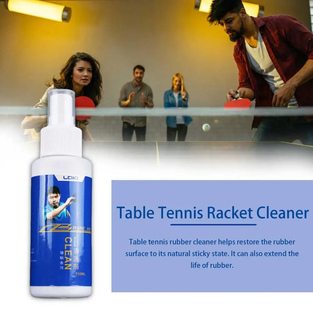 110ML Table Tennis Racket Rubber Cleaner Dirt Sweat Removal Anti-mould Professional Care Ping Pong Paddle Cleaner