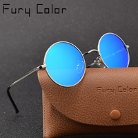 Polarized Sunglasses men women Black Metal Gothic Steampunk Sunglasses Mens Womens Retro Small Vintage Round Eyewear Shades