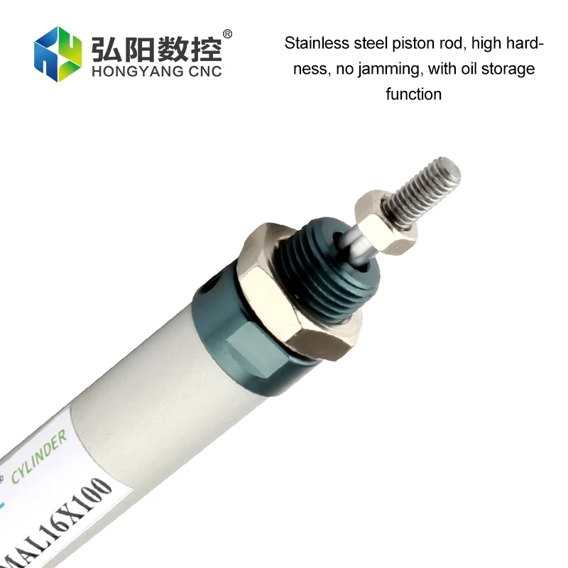 Standard cylinder MAL series mini 50/75/100mm stroke double-acting three-four-process cutting machine pneumatic components