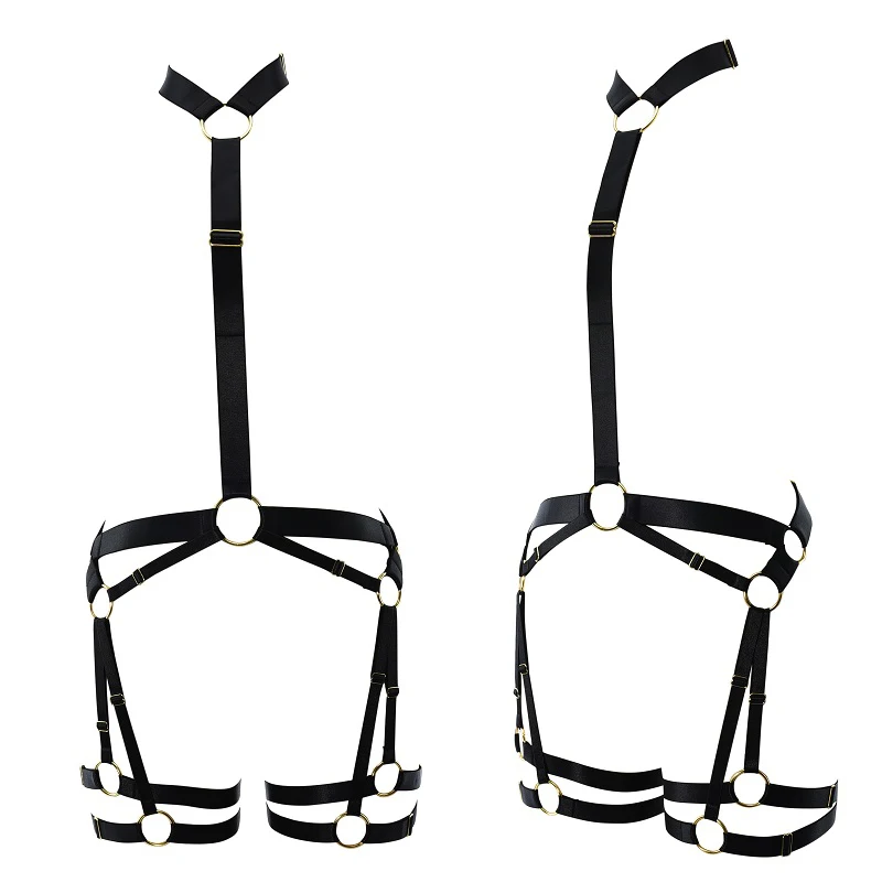 Women's Bodysuits Harness Sexy Harness Lingerie Hollow Out BDSM Bondage Cosplay Lingerie Underwear