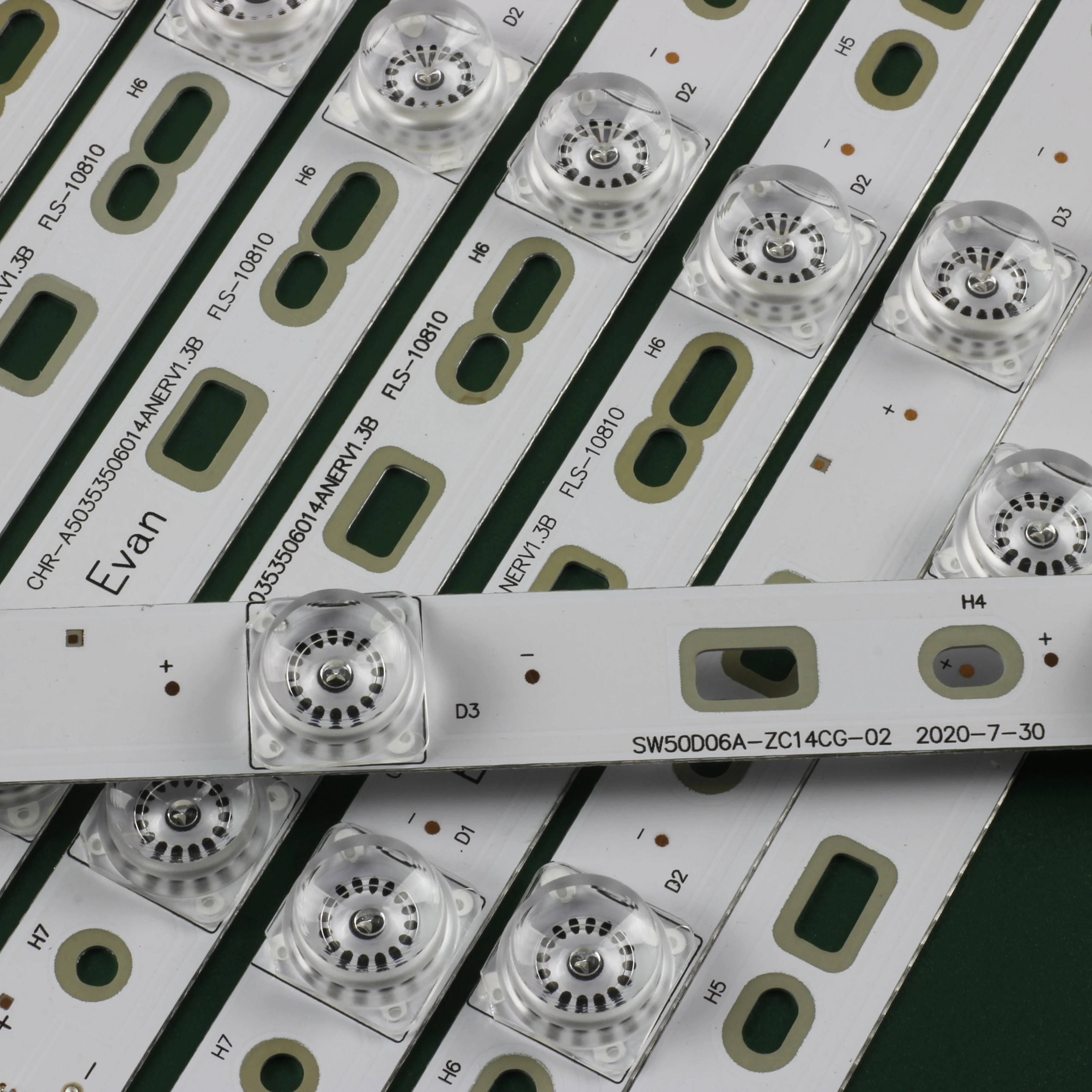 Listwa oświetleniowa LED 6 dla tej lampy TF-LED50S13T2 SW50D06A-ZC14CG-02 CRH-A503535060151 SW500M05 50s9 k50 k50j pptv 50c2s