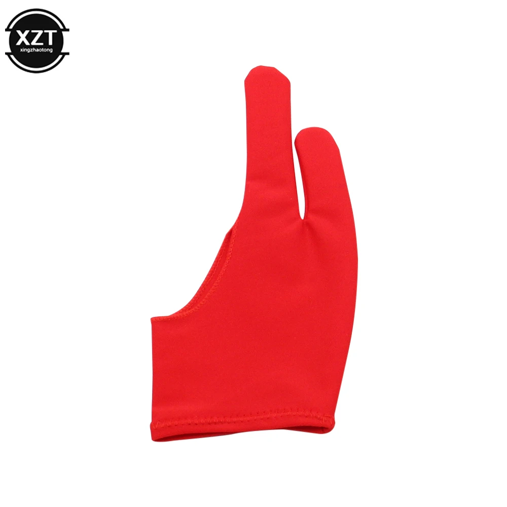 2 손가락 아티스트 장갑 그리기 태블릿 장갑 방오 그림 오른손 및 그래픽 태블릿 용 그리기 장갑 쓰기