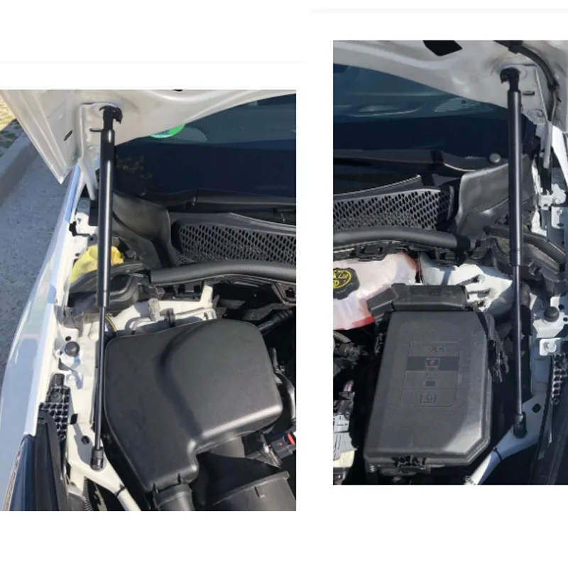 for Opel Astra K Vauxhall Holden Astra 2015-2019 MK7 car Front Hood Bonnet carbon fiber Gas Struts Lift Hydraulic rod Support