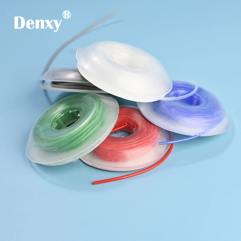 

Denxy High Quality 5 roll Archwire Sleeve Orthodontic Tubing dental tissue guard Orthodontic Bracket wire pump Dental arch wire