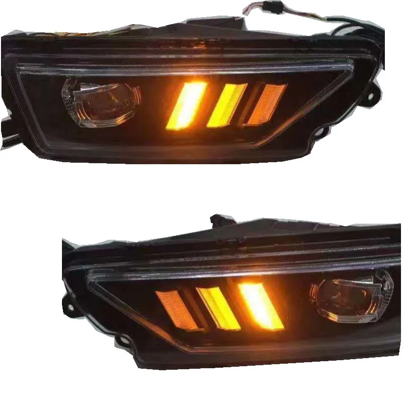 Exterior Auto Lights Led Fog Lamps Fit For VW Amarok 2014-2016 Fog Lights 2017-2021 Lef Drl Fog Lamps