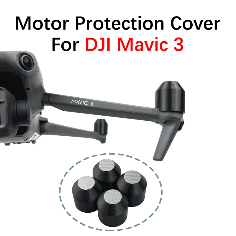 For DJI Mavic 3 Drone 4pcs Motor Cover Dust-proof Anti-oxidation Engine Protection Cap Mavic 3 Cine Protective Accessories