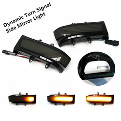 For Toyota ALPHARD VELLFIRE 20 NOAH VOXY 70 ESTIMA 50ย RAV4ย LED Dynamic Turn Signal Light Side Mirror Sequential Blinker Lamp