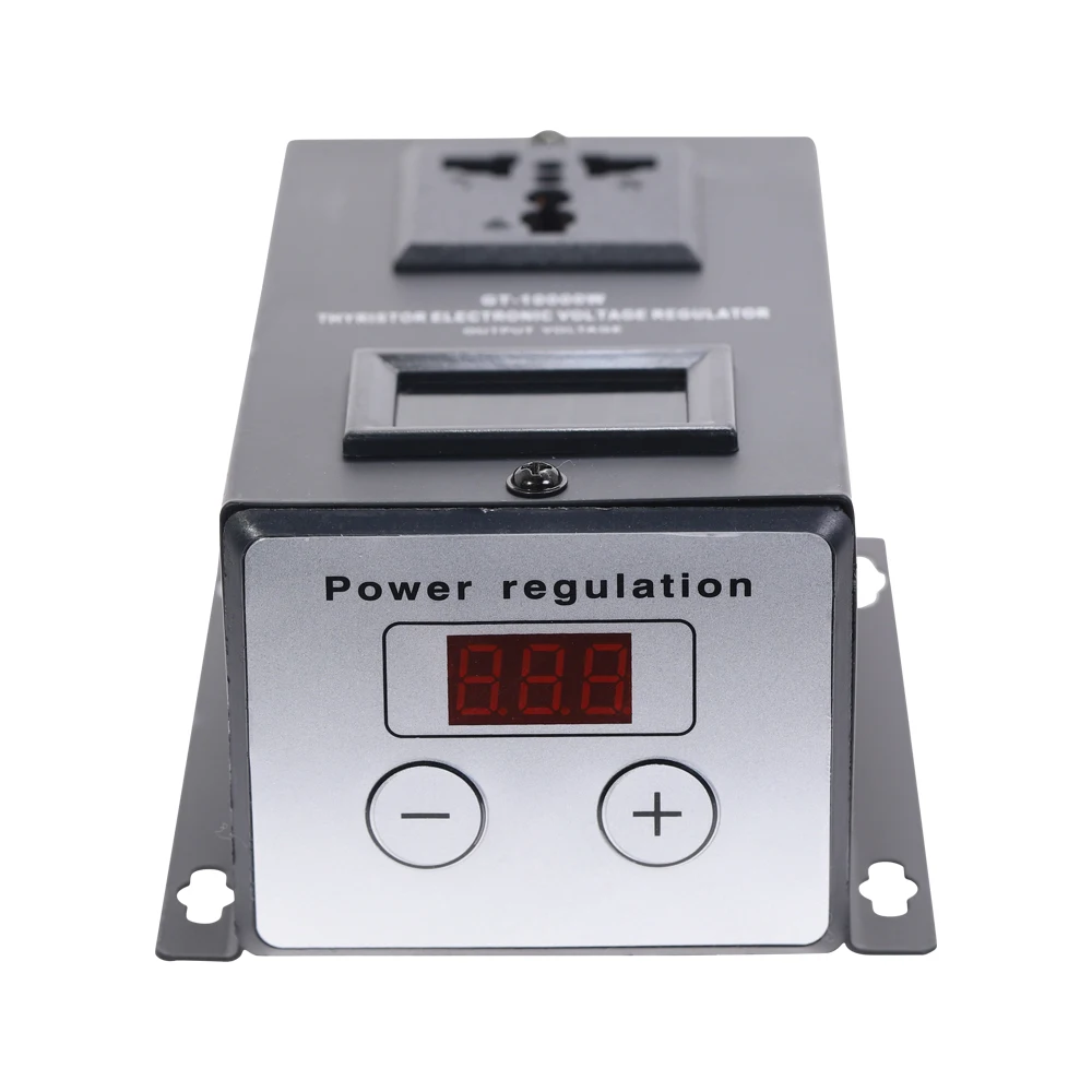 AC 220V 10000W SCR Electronic Voltage Regulator Electric Tools Temperature Speed Fan Motor Adjust Controller Dimmer Thermostat