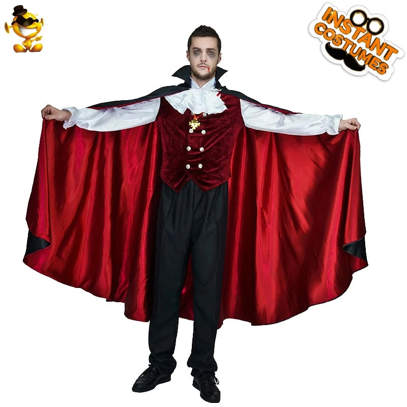 

Halloween Vampire Costume For Adult Men'S Purim Role Play Sacry Vampire Clothing