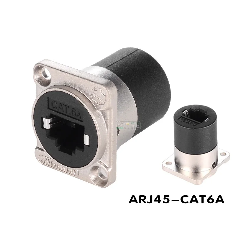 

Экранированная Сетевая розетка RJ45 D-типа, 1 шт., супер Категория 6, металлический корпус 86, панельный монтаж, двухпроходной модуль CAT6A CAT5E RJ11 HiFi