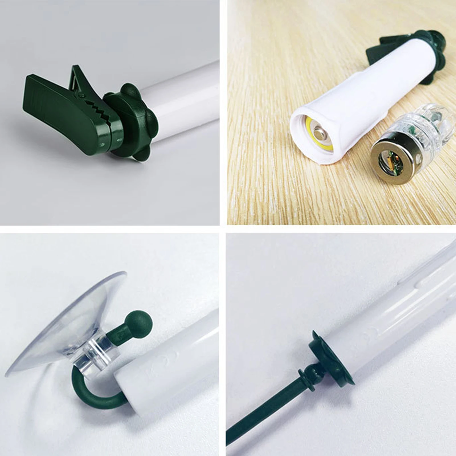 10/20 Set LED luce bianca calda candela di natale senza fumo decorazione torcia in plastica con telecomando