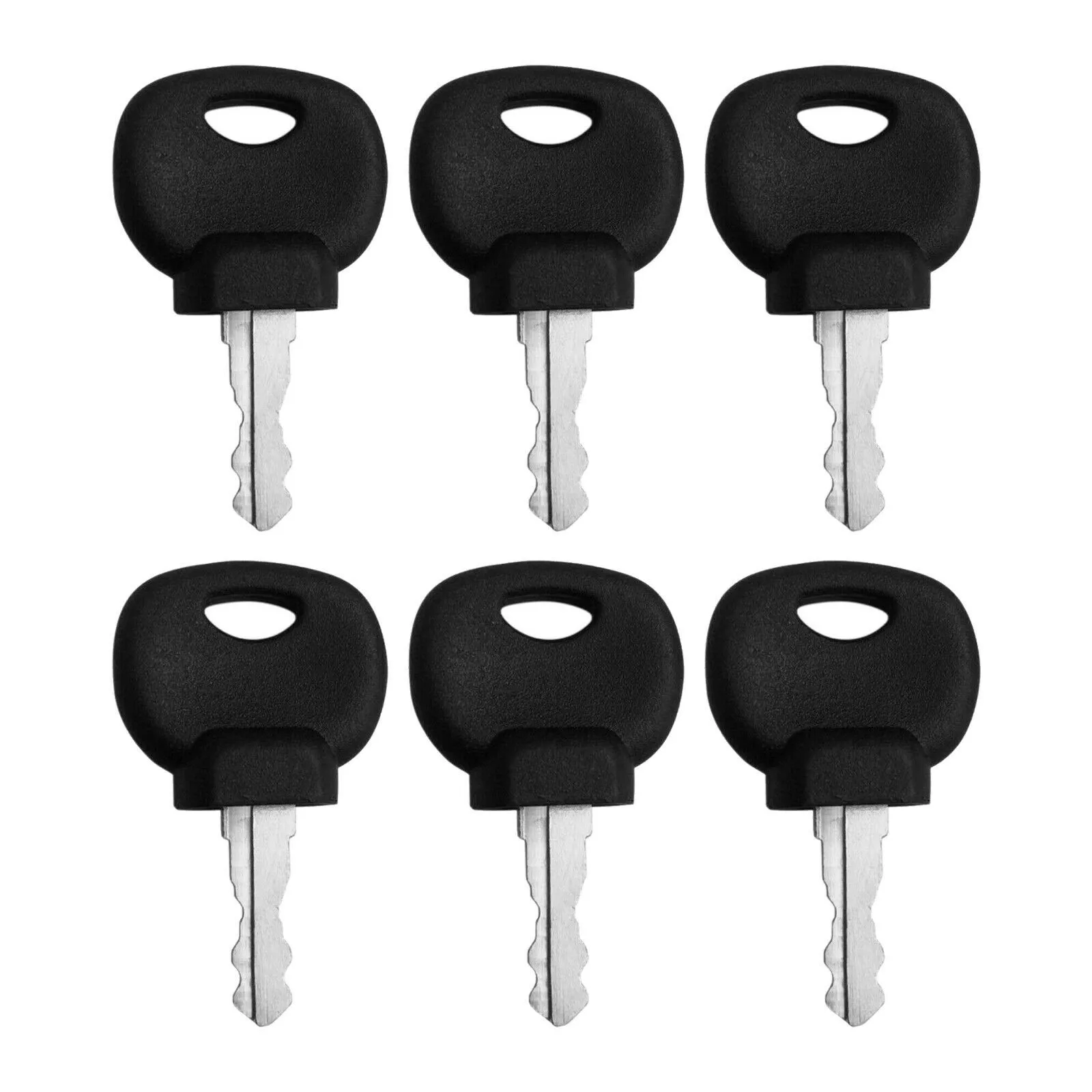 6 X Ignition Key Plant Application Spare 14607 For Jcb Bomag Tractor 6 SPARE 14607 IGNITION KEYS Car Accessories