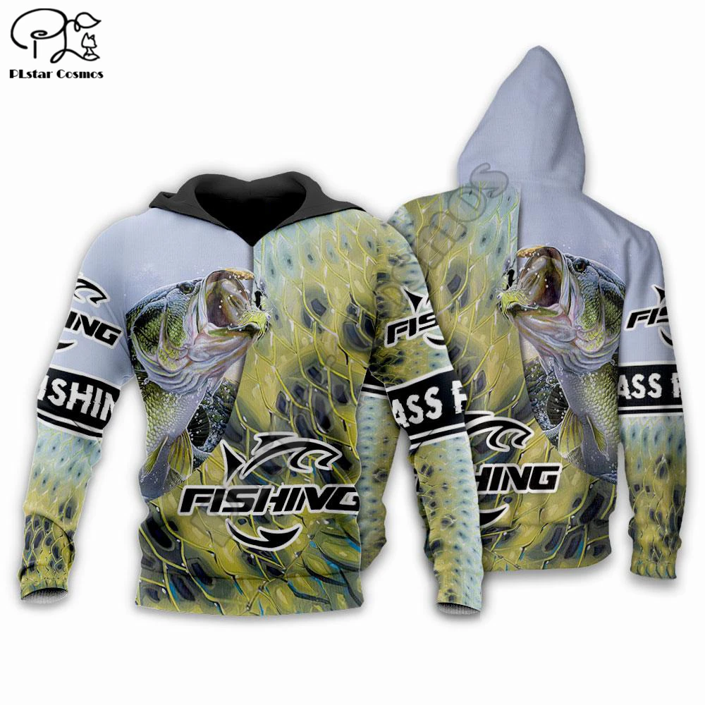 

Модная Мужская/Женская толстовка PLstar Cosmos с рисунком окуня, забавные толстовки с 3D-принтом, куртка в стиле Харадзюку, повседневный стиль 5