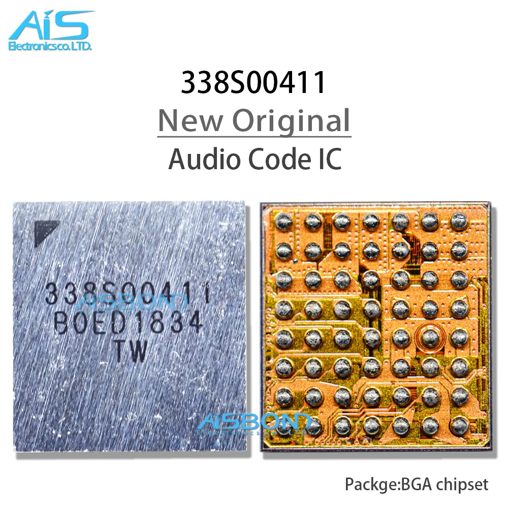 10Pcs/Lot New Original 338S00411 Audio code ic U4902 U5002 U5102 for iPhone XS XSMAX Ring amplification chip CS35L27